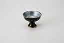 【まとめ買い10個セット品】和食器 黒釉銀彩 高台小鉢 37K109-11 まごころ第37集 【キャンセル/返品不可】【ECJ】