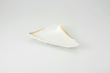 和食器 渕金ラスター 重ね三角皿 37K079-14 まごころ第37集 【キャンセル/返品不可】【ECJ】