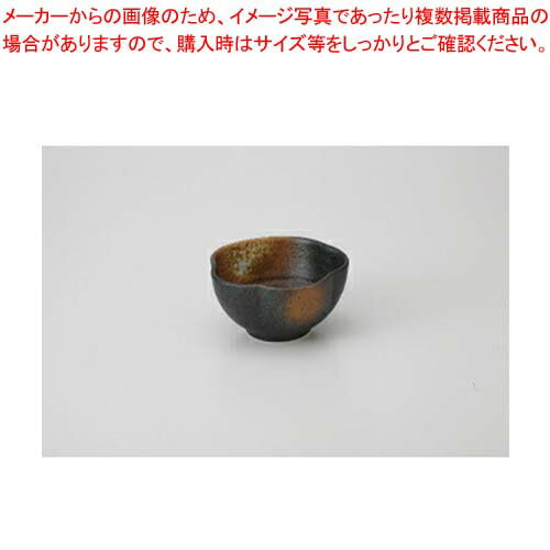 【まとめ買い10個セット品】和食器 黒備前 梅型小鉢 37F121-03 まごころ第37集 【キャンセル/返品不可】【ECJ】