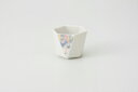 和食器 青錦花紋 六角小付 37K136-13 まごころ第37集 【キャンセル/返品不可】【ECJ】