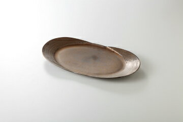 Oval Dishes - 【38K077-23】熔岩流 線段楕円皿まごころ第38集【キャンセル/返品不可】【ECJ】