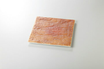 【まとめ買い10個セット品】和食器 陸 石肌正角皿(大) 37K017-14 まごころ第37集 【キャンセル/返品不可】【ECJ】