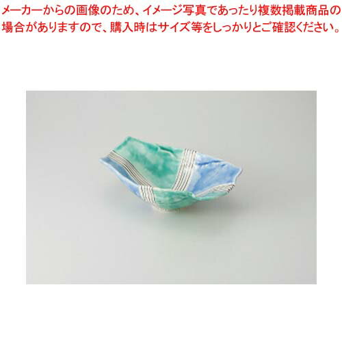 和食器 二色交趾 舟型鉢 37F272-03 まごころ第37集 【キャンセル/返品不可】【ECJ】