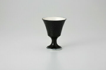 和食器 柚子黒銀巻 食前酒 37K039-04 まごころ第37集 【キャンセル/返品不可】【ECJ】