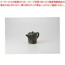和食器 備前黒 八角ポット(網籠付) 37Q310-16 まごころ第37集 【キャンセル/返品不可】【ECJ】