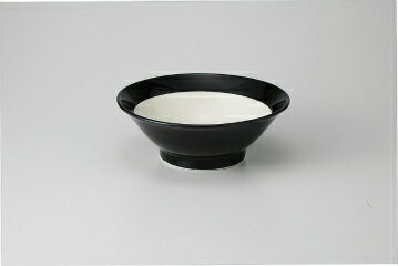 和食器 黒漆陶 6.5反高台丼 37K353-21 まごころ第37集 【キャンセル/返品不可】【ECJ】