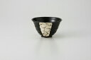 【まとめ買い10個セット品】和食器 黒織部唐草 反茶碗 37K314-07 まごころ第37集 【キャンセル/返品不可】【ECJ】