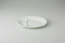 和食器 白中華 9″仕切皿 37K364-28 まごころ第37集 【キャンセル/返品不可】【ECJ】