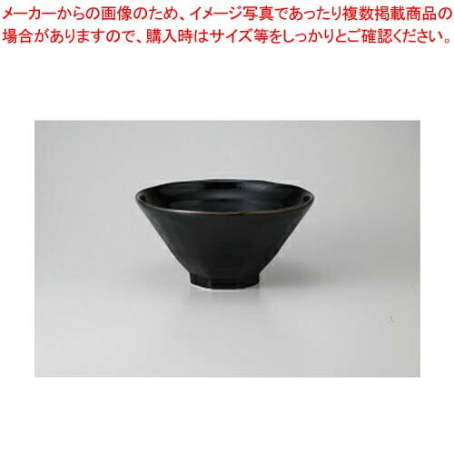 【まとめ買い10個セット品】和食器 柚子黒天目 八角6.3丼 37Q348-06 まごころ第37集 【キャンセル/返品不可】【ECJ】