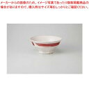 和食器 赤刷毛 7.0長浜丼 37H350-27 まごころ第37集 【キャンセル/返品不可】【ECJ】