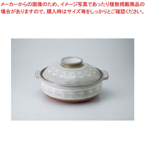 【まとめ買い10個セット品】和食器 花三島 IH対応9号鍋 37V446-22 まごころ第37集 【キャンセル/返品不可】【ECJ】