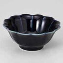 和食器 紺釉 花型小鉢 37K119-02 まごころ第37集 【ECJ】
