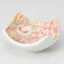 和食器 牡丹錦(赤) 四角小付 37K139-25 まごころ第37集 【ECJ】