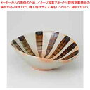 【まとめ買い10個セット品】和食器 錆太十草 変形鉢(中) 37Y277-11 まごころ第37集【ECJ】