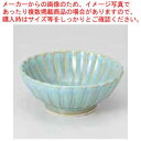 和食器 みずあさぎ 菊型3.0鉢 37E119-13 まごころ第37集 【ECJ】
