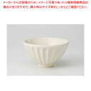 結晶白 削ぎ茶碗 37K055-25【ECJ】