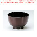 3.5寸 筋汁椀 溜内黒 37C465-10【ECJ】