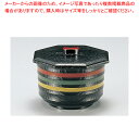 元禄木目飯器 三色ライン(内朱) 37C465-34【ECJ】