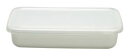 野田琺瑯 White Series レクタングル浅型 Sシール蓋付 WRA-S【ECJ】