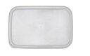野田琺瑯 White Series シール蓋(単品) レクタングル深型M用 SFF-M【ECJ】