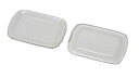 野田琺瑯 White Series 琺瑯蓋 レクタングル深型M用 HFF-M【ECJ】