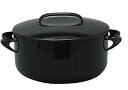 野田琺瑯 琺瑯ノマクキャセロール 24cm NOM-24T BK ブラック【ECJ】