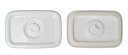 野田琺瑯 White Series 密閉蓋 レクタングル深型M用 MFF-M【ECJ】