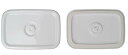野田琺瑯 White Series 密閉蓋 レクタングル深型L用 MFF-L【ECJ】
