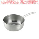 パルトール オールステンレス製 雪平鍋18cm【ECJ】