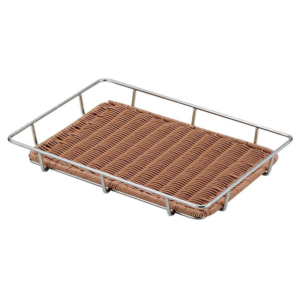 シルバースチールパンラック パントレー付 40型 ブラウンBB-808-BR【ECJ】