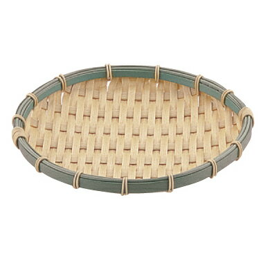 PPラタン 竹タイプ 丸型 浅ざる 60型RT-600-BB【ECJ】