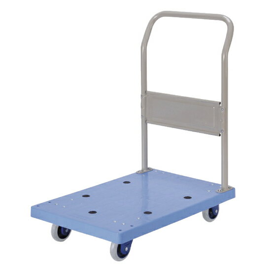 NP-102GS 小型 静音樹脂台車(ハンドル固定式)【ECJ】