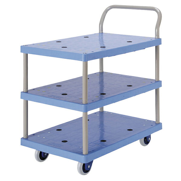 NP-305GS 大型 静音樹脂台車(3段)【ECJ】