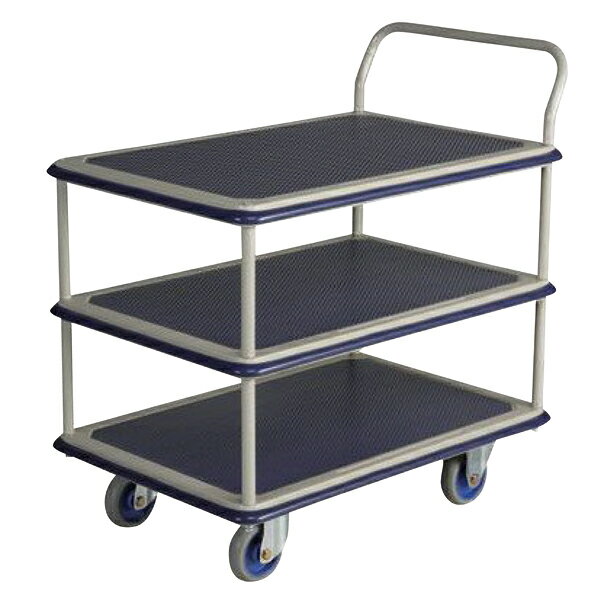 NHT-105 小型 スチール台車(3段)【ECJ】