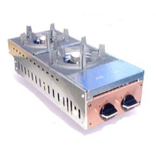 強火道楽 焼物コンロ BB8-2N LPG(プロパンガス)【人気 卓上コンロ 業務用 卓上コンロ 卓上 コンロ 卓上タイプ 調理器具 業務用 厨房用品 厨房機器 プロ愛用 販売なら 名調 万能ロースター 業務用】【ECJ】