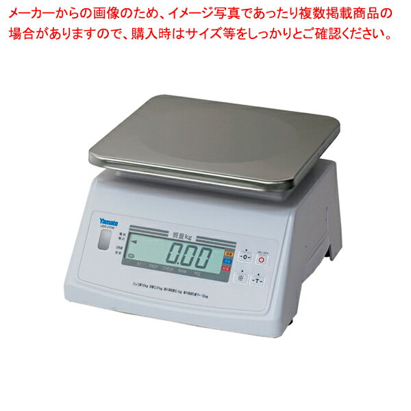 【まとめ買い10個セット品】デジタル上皿はかり UDS-211W 20kg ヤマト (防水型)【ECJ】