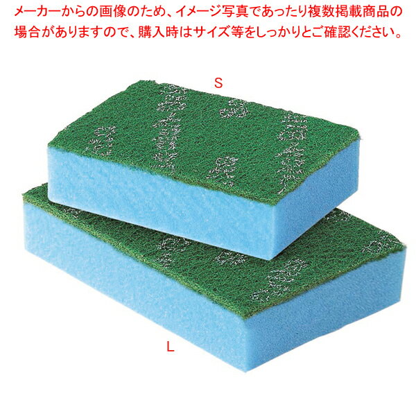 3M スポンジエース ブルー L (10個入)【ECJ】