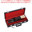 【まとめ買い10個セット品】レザーケース(和洋兼用)6丁入【ECJ】
