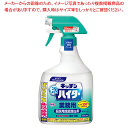 花王 キッチン泡ハイター(除菌・漂白剤) 1000ml スプレー付【ECJ】