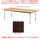 大型会議テーブル(角型) ウォールナット NOTK1890WT 【ECJ】