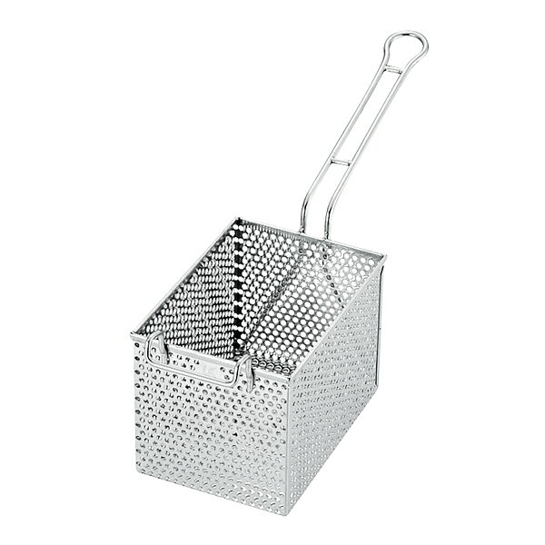 18-8　パンチング　フライドポテトバスケット　φ5.0 9253220【ECJ】