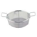 18-8 フライヤー油缶用篭 15L用 (20メッシュ)【ECJ】
