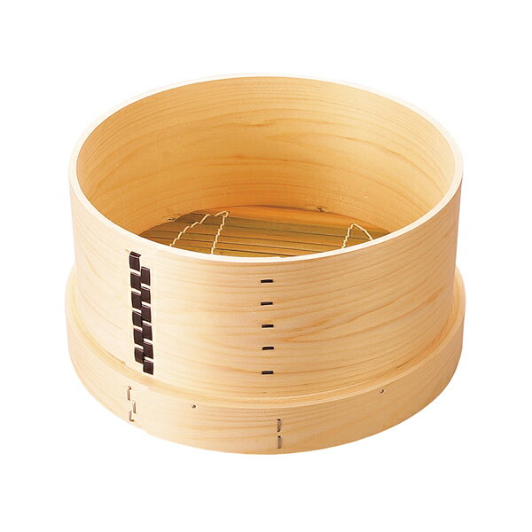 和セイロ(代用桜皮止め)　33cm　板底【ECJ】