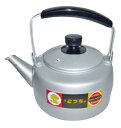 【まとめ買い10個セット品】アルマイト シルバーハイケットル 3L【ECJ】