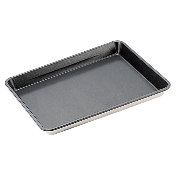 ストロングコート　プレス天板　8枚取　深型【キッチン 業務用天板 天パン オーブン レンジ お菓子作り ケーキ作り オーブンレンジ 天板 業務用 オーブン 天板 ケーキ 天板で焼く ケーキ天板 クッキー てんばん 製菓板】【ECJ】