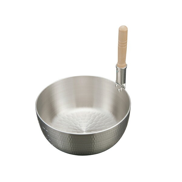 アルミ ヤットコ鍋 N-166 24cm 縦柄付【ECJ】