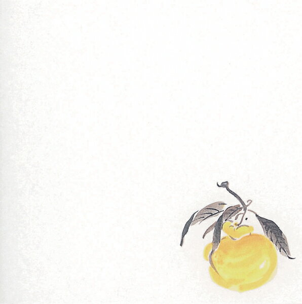 M33-008　耐油懐敷　15角　ゆず　100枚入【ECJ】