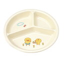 J25HI 三つ仕切皿 小 ひよこぐみ【ECJ】