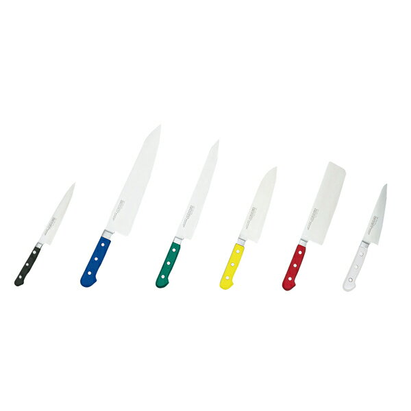 STD抗菌PC　ツバ付　牛刀　270mm　白 56167【ECJ】