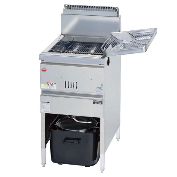 マルゼン ガスフライヤー MGF-18K 12A・13A(都市ガス)【人気 フライヤー フライヤー 業務用 唐揚げ物 ..